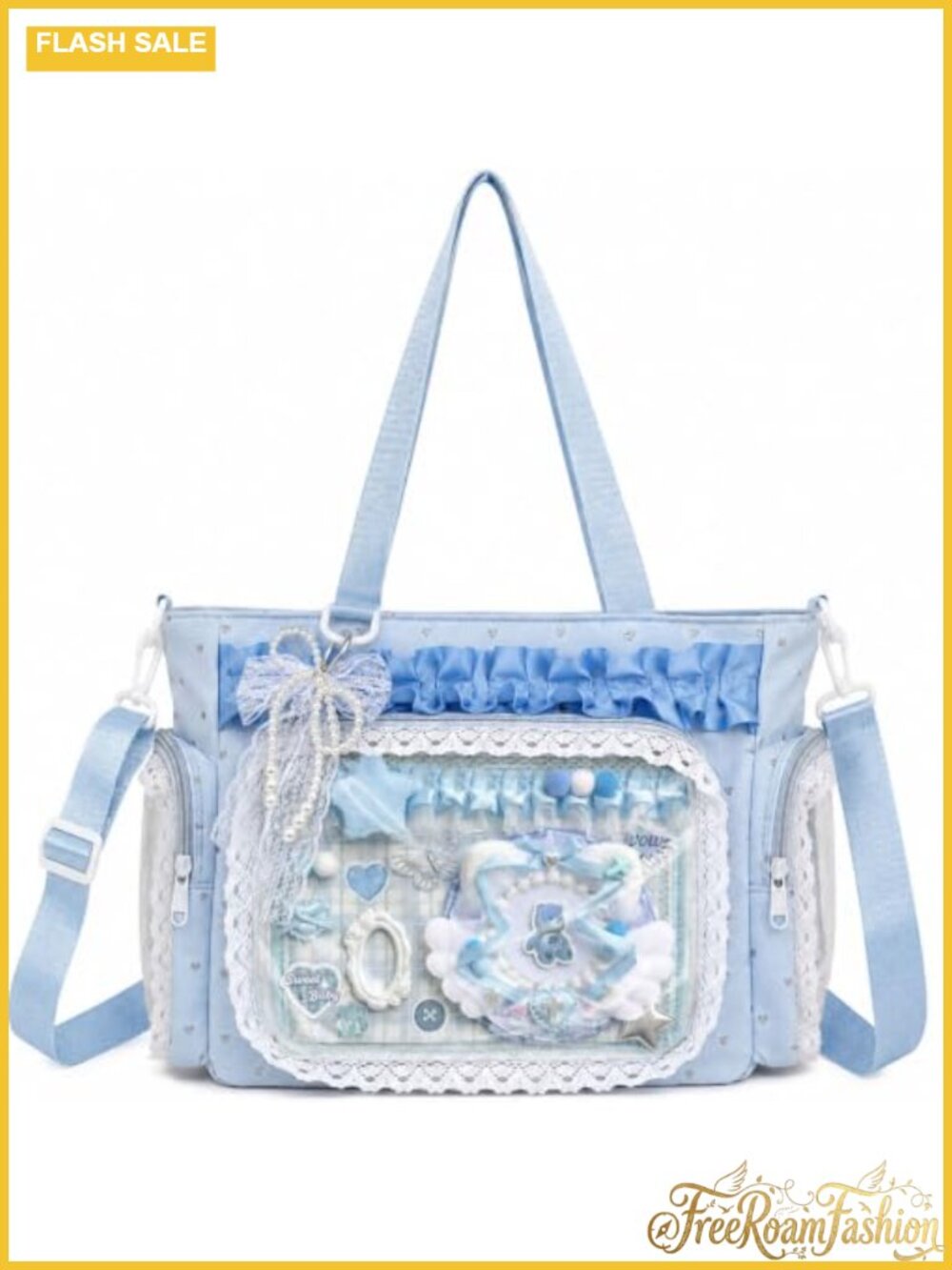 Ita Bag DIY Accessory Kit Clear Display Window Crossbody Shoulder Handbag